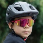 Rockbros Kids Polarized UV Cycling Glasses - Pink - Image 5