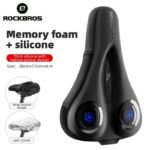 Rockbros LF044BL saddle cover with rain cover - black and blue - Image 2