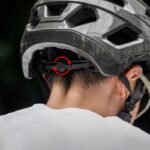 Rockbros LK-67 Youth Bike Helmet with Detachable Visor 54–58 cm - Gray - Image 3
