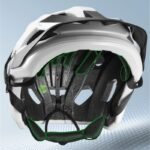 Rockbros LK-67 Youth Bike Helmet with Detachable Visor 54–58 cm - White - Image 7