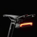 Rockbros LKWD-R1 Rear Bike Light with Laser and Remote Control + Micro USB Cable - USB-A - Black - Image 2