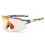 Rockbros Photochromic Cycling Glasses with UV Protection and Corrective Insert - Multicolor
