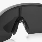 Rockbros Polarized Cycling Glasses with UV Protection and Corrective Insert 14120008006 Gray Lenses - Black - Image 4