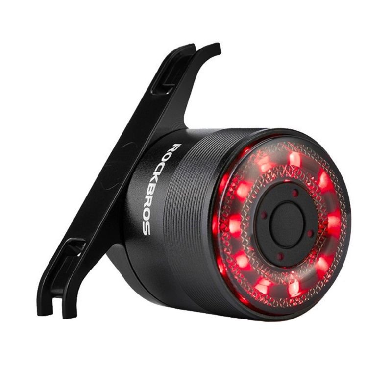 lupin-wear-ca-rockbros-q1-rear-bike-light-7-color-led-usb-c-usb-a-cable-black-2372975 Rockbros Q1 Rear Bike Light 7 Color LED + USB-C - USB-A Cable - Black - Image 1