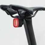 Rockbros Q2S LED Rear Bike Light with Smart Stop System + USB-C - USB-A Cable - Black - Image 2