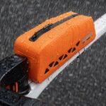 Rockbros ROAD TO SKY AS-142 Waterproof Frame Bag 1L - Orange - Image 2