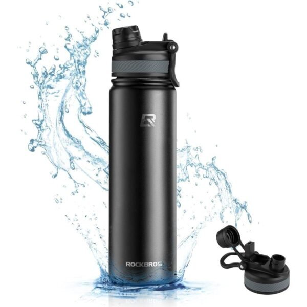 Rockbros thermal bottle 35210029004 black 1200ml
