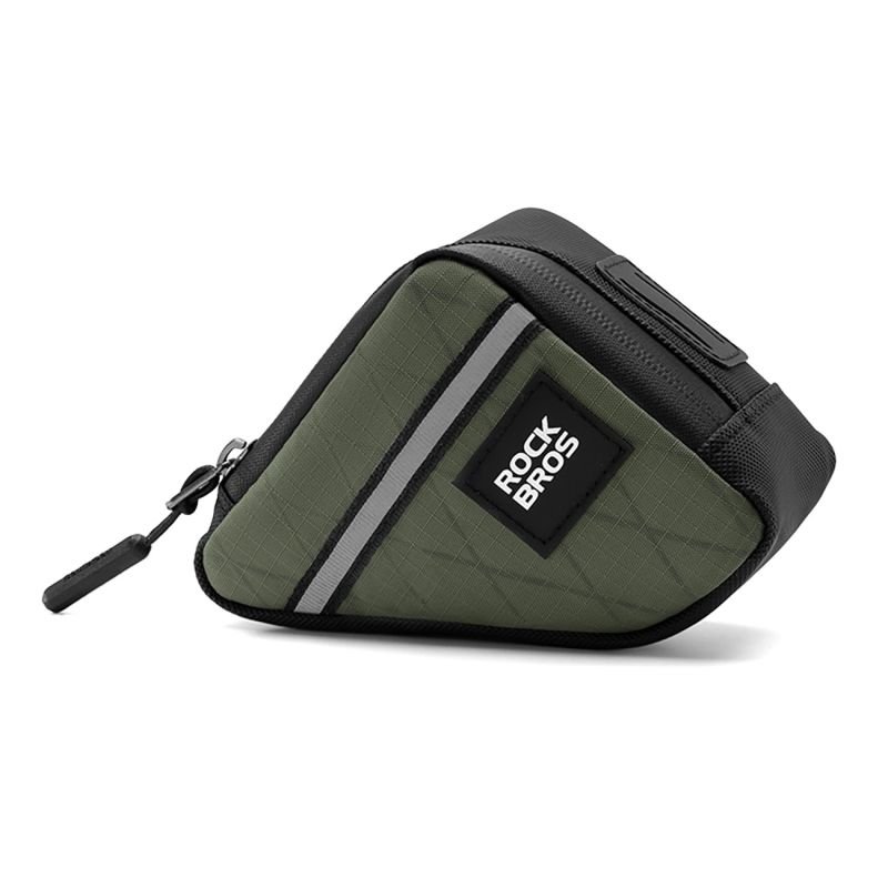 lupin-wear-ca-rockbros-triangle-bike-frame-bag-0-25l-green-2388731 Rockbros Triangle Bike Frame Bag 0.25L - Green - Image 1