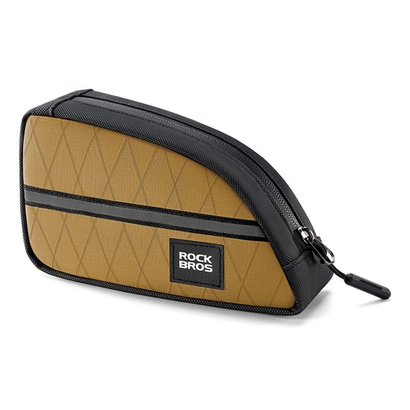 lupin-wear-ca-rockbros-triangle-bike-frame-bag-0-8l-brown-2388726 Rockbros Triangle Bike Frame Bag 0.8l - Brown - Image 1
