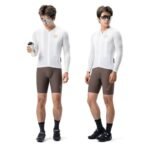 Rockbros YDCX008 Diamond Long Sleeve Cycling Jersey Size XXXL - White - Image 2