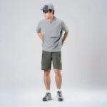 Rockbros YDDK015 Shorts with Belt Size XL - Green - Image 5