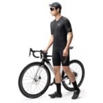 Rockbros YDDX011 Diamond Short Sleeve Cycling Jersey Size M - Black - Image 2