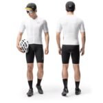 Rockbros YDDX011 Diamond Short Sleeve Cycling Jersey Size XS - White - Image 2