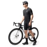 Rockbros YDDX011 Diamond Short Sleeve Cycling Jersey Size XXS - Black - Image 4