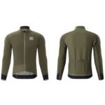 Rockbros YDWT014 Winter Fleece Double Layer Cycling Jacket Size M - Green - Image 2