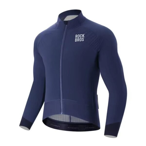 Rockbros YDWT014 Winter Fleece Double Layer Cycling Jacket Size XL - Blue