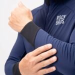 Rockbros YDWT014 Winter Fleece Double Layer Cycling Jacket Size XXL - Blue - Image 4