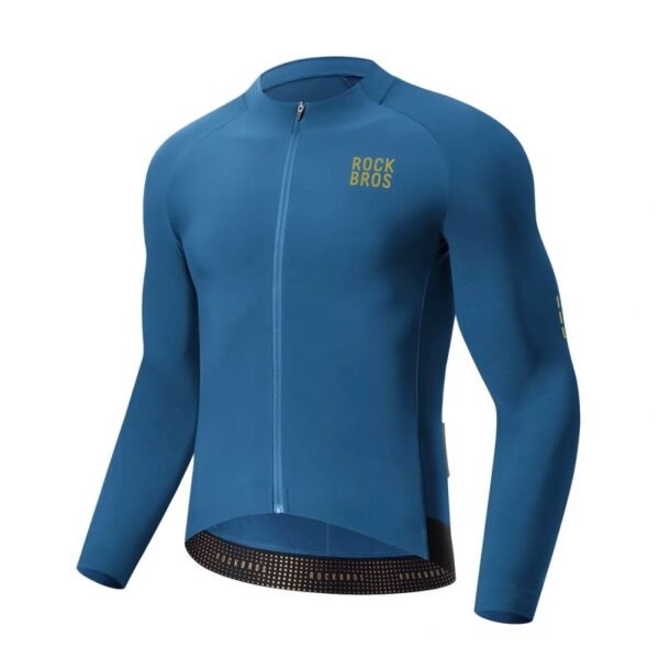 Rockbros YDWT020 Diamond Fall/Winter Cycling Jacket Size S - Blue