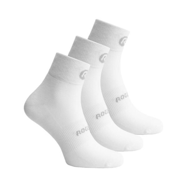 Rogelli CORE childrens socks 3 pack white 31-34
