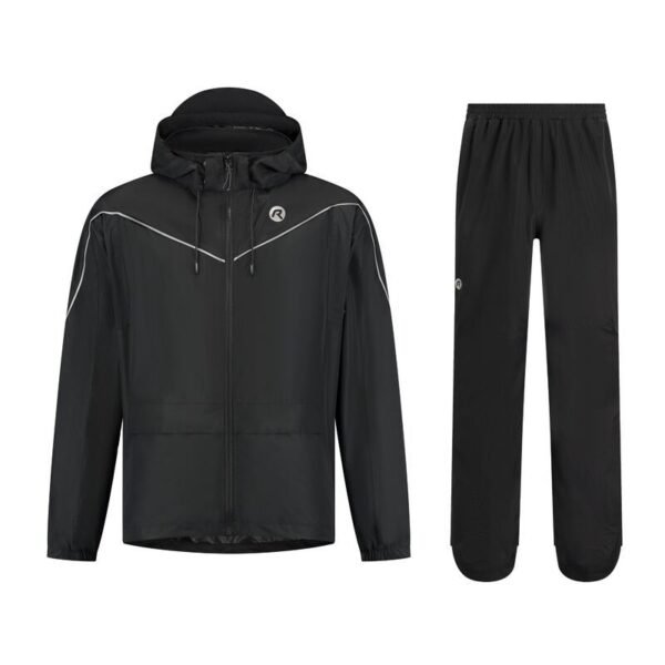 Rogelli Essential Rain Set, Black, 3XL
