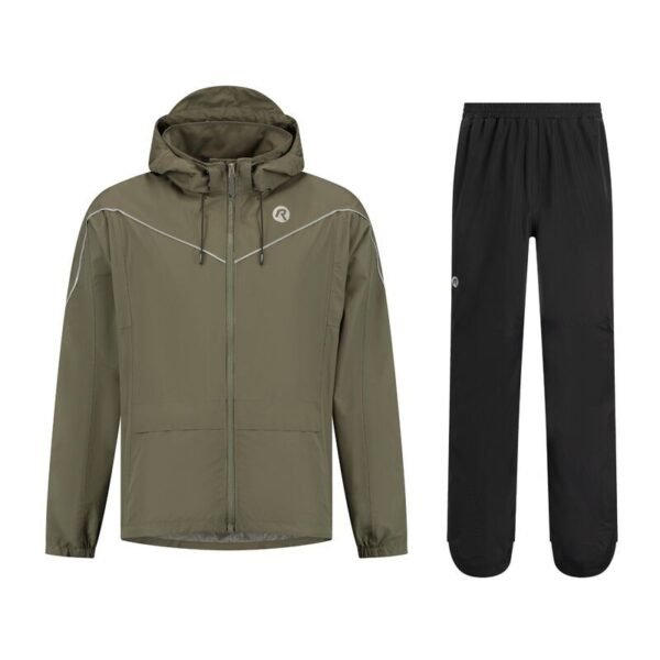 Rogelli Essential Rain Set Green L