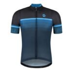 Rogelli HERO II T-shirt Black and Blue M