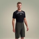 Rogelli MTB ADVNTR cycling bermuda shorts green M - Image 2
