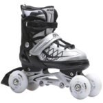 ROLLER SKATES-ROLLER SKATES-ICE SKATING 4IN1 ENERO PRO LED 34-37 GRAY - Image 4