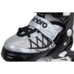 ROLLER SKATES-ROLLER SKATES-ICE SKATING 4IN1 ENERO PRO LED 34-37 GRAY - Image 7