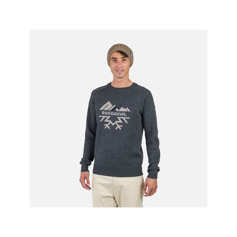 lupin-wear-ca-rossignol-alpine-half-zip-sweater-gray-1747594 Rossignol Alpine Half Zip Sweater Gray - Image 1