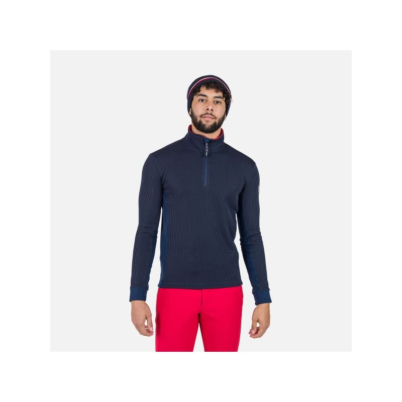 lupin-wear-ca-rossignol-cieloalto-fleece-hz-navy-blue-sweatshirt-1747582 Rossignol Cieloalto Fleece Hz Navy Blue Sweatshirt - Image 1