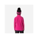 Rossignol Girl 1/2 Zip Fleece Sweatshirt Pink - Image 2