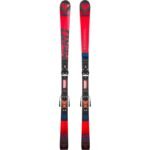 ROSSIGNOL HERO Athlete GS PRO (R21) skis + LOOK NX7 GW B73 bindings Black Hot Red
