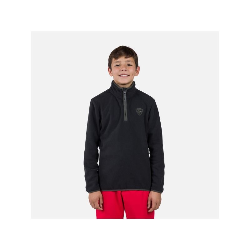 lupin-wear-ca-rossignol-jr-strawpile-fleece-hz-sweatshirt-black-1747845 Rossignol Jr Strawpile Fleece Hz Sweatshirt Black - Image 1