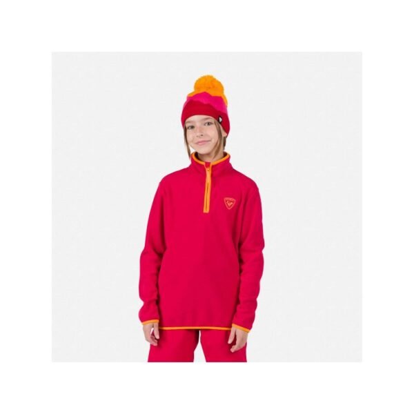 Rossignol Jr Strawpile Fleece Hz Sweatshirt Red