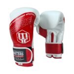 RPU-FOLK Boxing Gloves 12 oz White-Red - Image 7