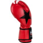 RPU-STAR Boxing Gloves 12 oz Red - Image 4