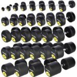 Rubber-coated dumbbell 9kg HMS HG PRO 9 - Image 4