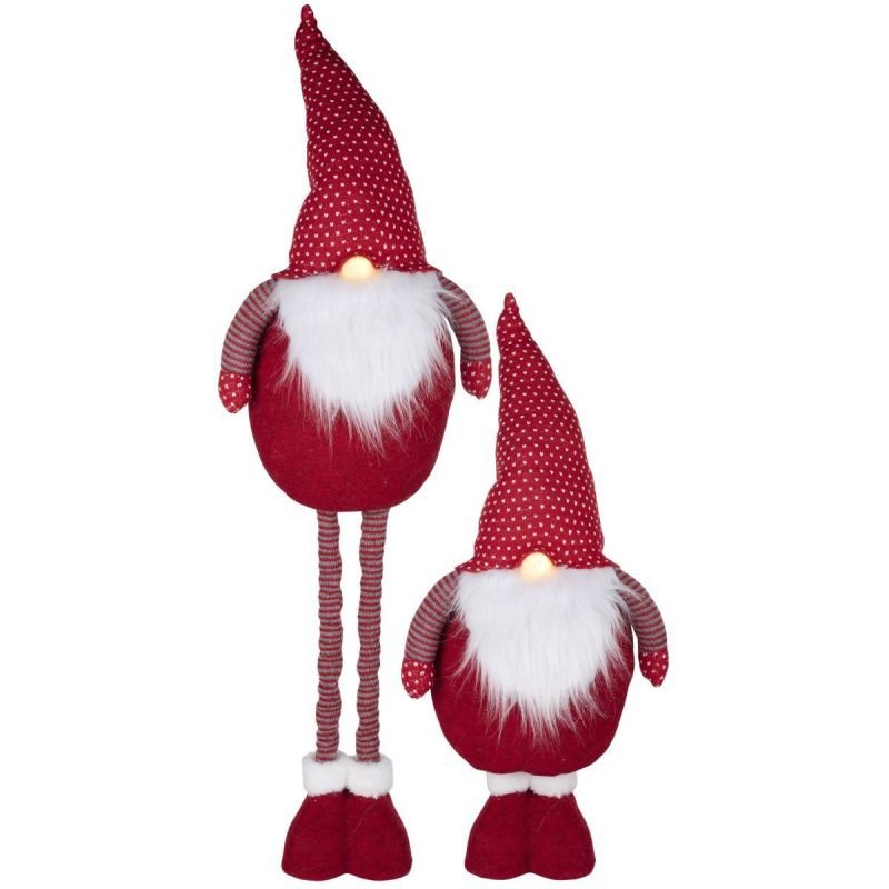 lupin-wear-ca-santa-claus-on-telescopic-legs-30x18x100cm-articasa-red-1844383 SANTA CLAUS ON TELESCOPIC LEGS 30X18X100CM ARTICASA RED - Image 1