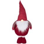 SANTA CLAUS ON TELESCOPIC LEGS 30X18X100CM ARTICASA RED - Image 3