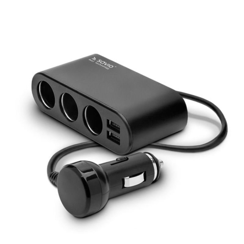lupin-wear-ca-savio-sa-024-car-cigarette-lighter-socket-splitter-2347121 SAVIO SA-024 car cigarette lighter socket splitter - Image 1