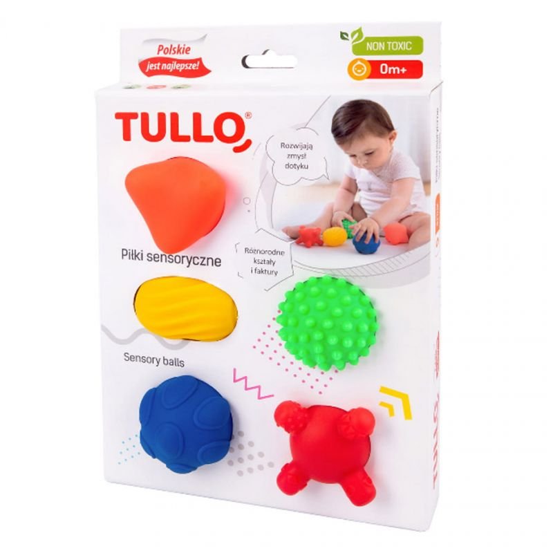 lupin-wear-ca-sensory-balls-shapes-5-pcs-am-tullo-colorful-420-642870 Sensory balls shapes 5 pcs AM Tullo colorful 420 - Image 1