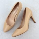 Sergio Leone 1396 coffee stiletto pumps - Image 4