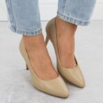 Sergio Leone 1396 coffee stiletto pumps - Image 8