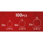 SET OF 100 SILVER BALLS - Image 2