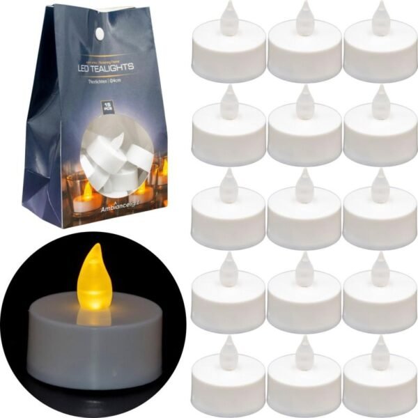 SET OF 15 LED TEA LIGHT CANDLES