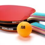 Set of 2 Meteor Zephyr 15021 table tennis bats - Image 4