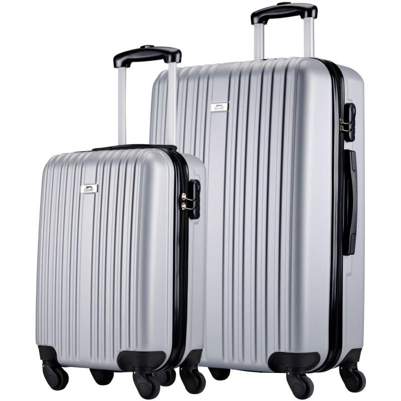 lupin-wear-ca-set-of-2-suitcase-18-and-26-inches-slazenger-silver-1839794 SET OF 2 SUITCASE 18 AND 26 INCHES SLAZENGER SILVER - Image 1