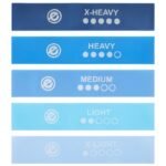 SET OF FITNESS CROSSFIT MINI BLUE BAND 5IN1 ENERO FIT - Image 5