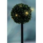 SET OF SOLAR LAMPS 3 BOXWOOD BALLS 27 LED - Image 3